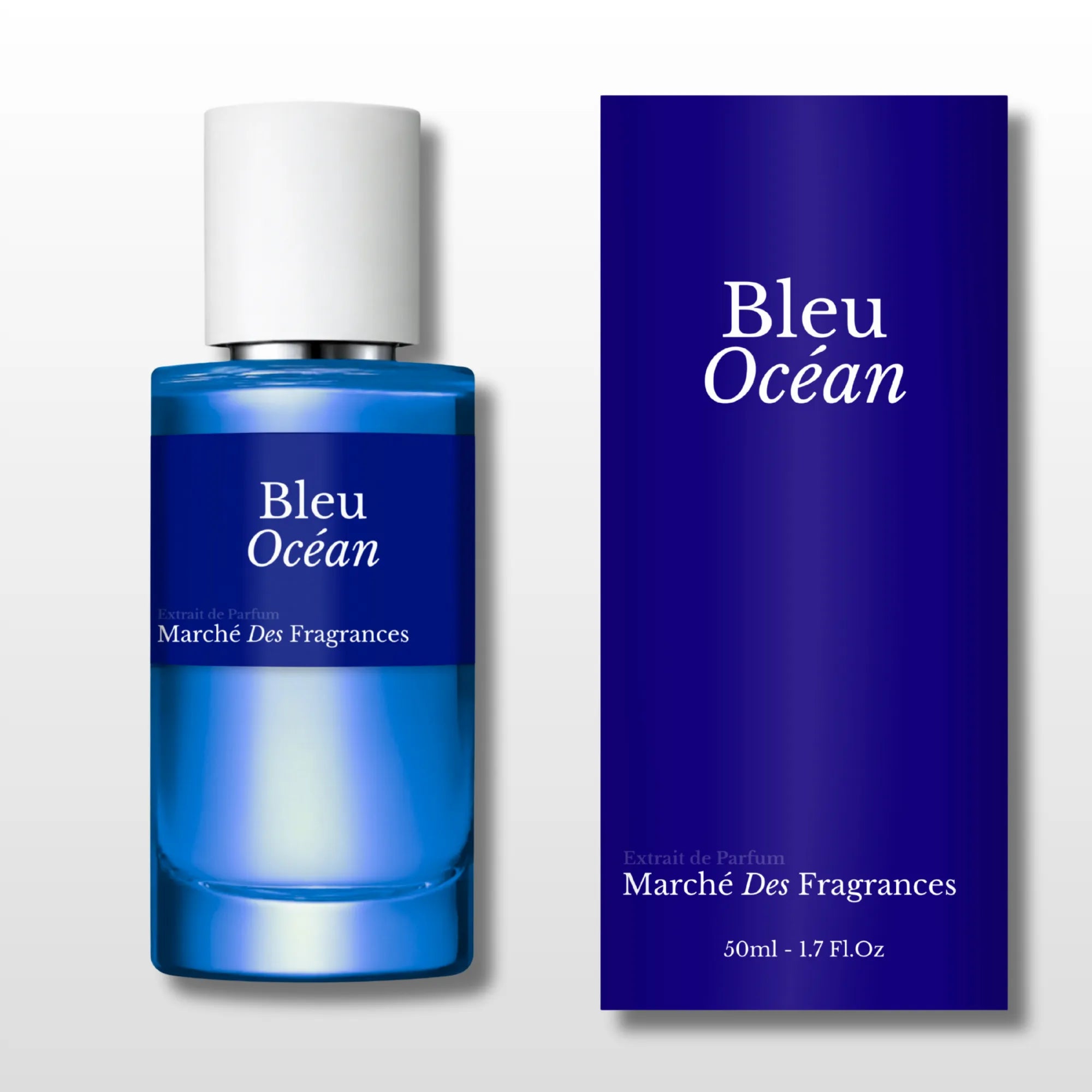 Boite packaging Inspiration dupe bleu de chanel parfum pas cher