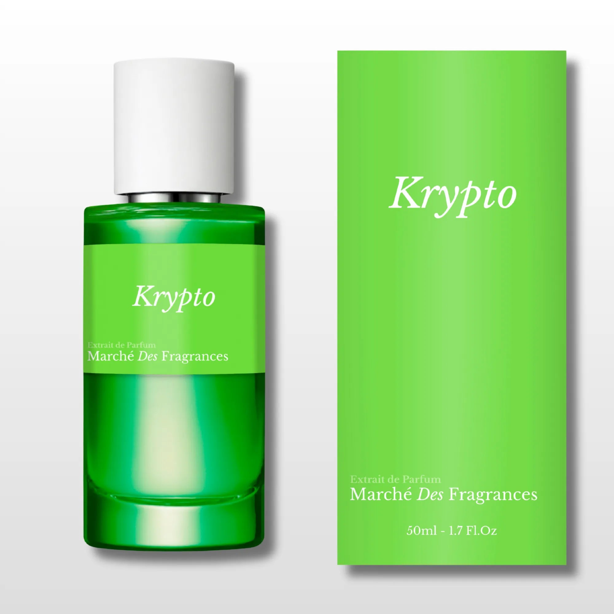 Boite packaging Kryptonite Khalil T inspiration Krypto parfum dupes