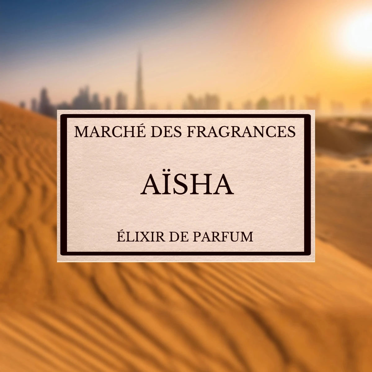 Aisha Aïsha parfum marché des fragrances