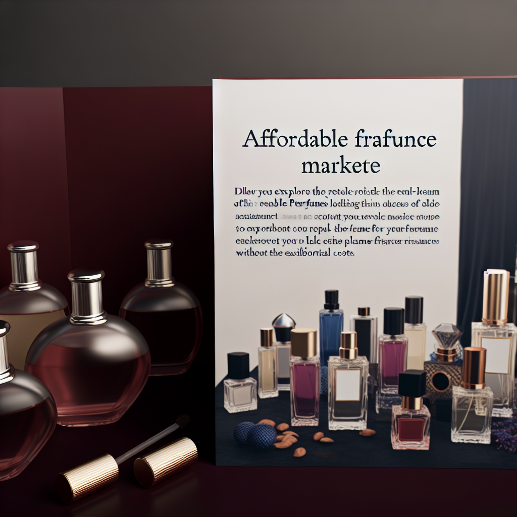 Inspiration de parfum pas cher dupes