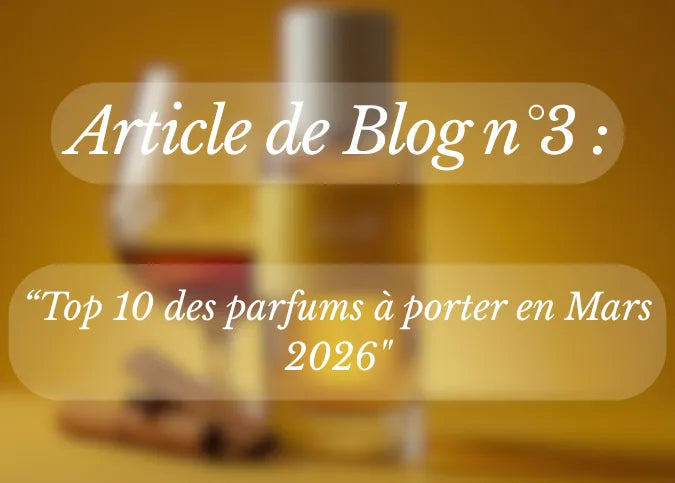 Top 10 des parfums à porter en Mars 2026