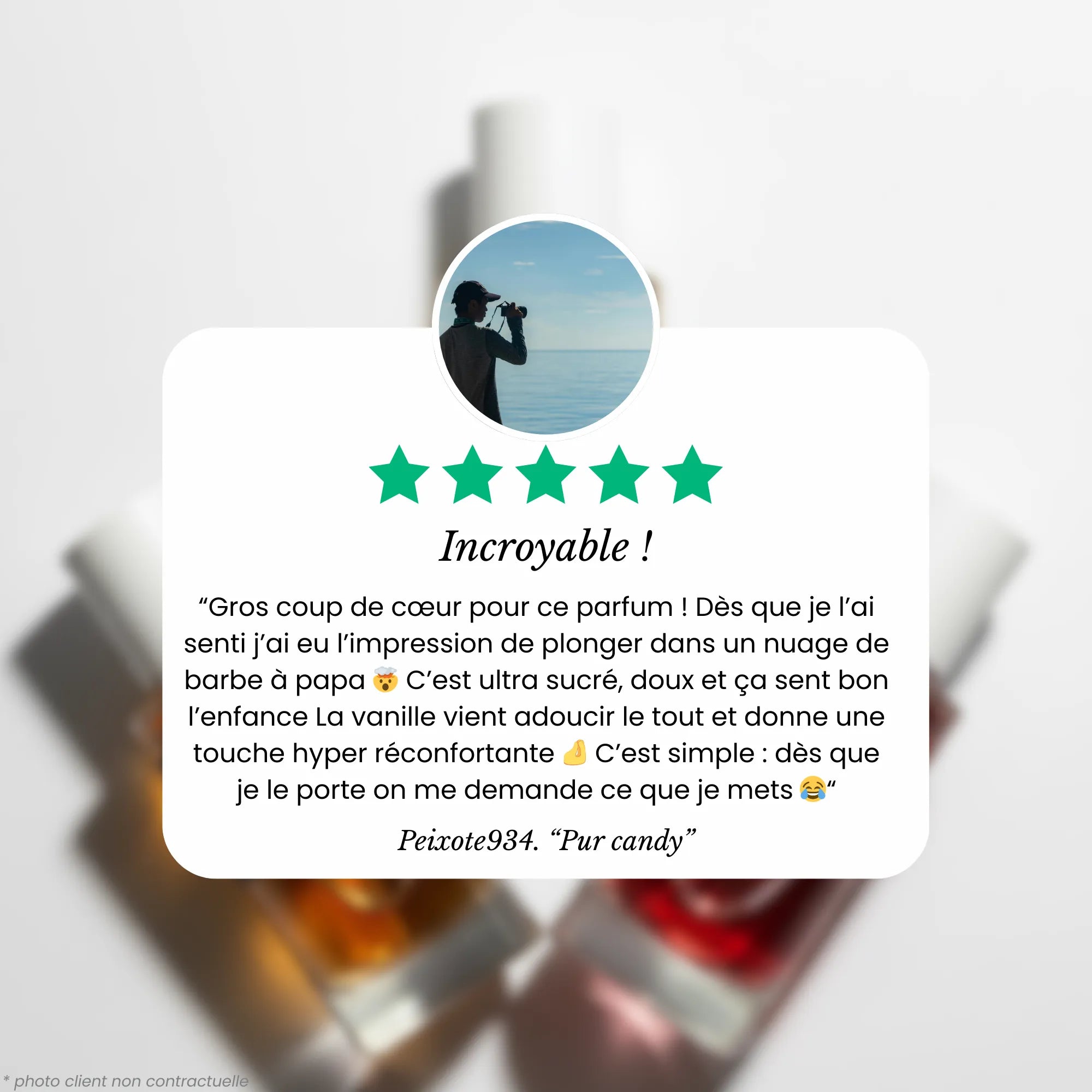 Avis Parfum corps Pur candy parfum marshmallow guimauve bonbons  