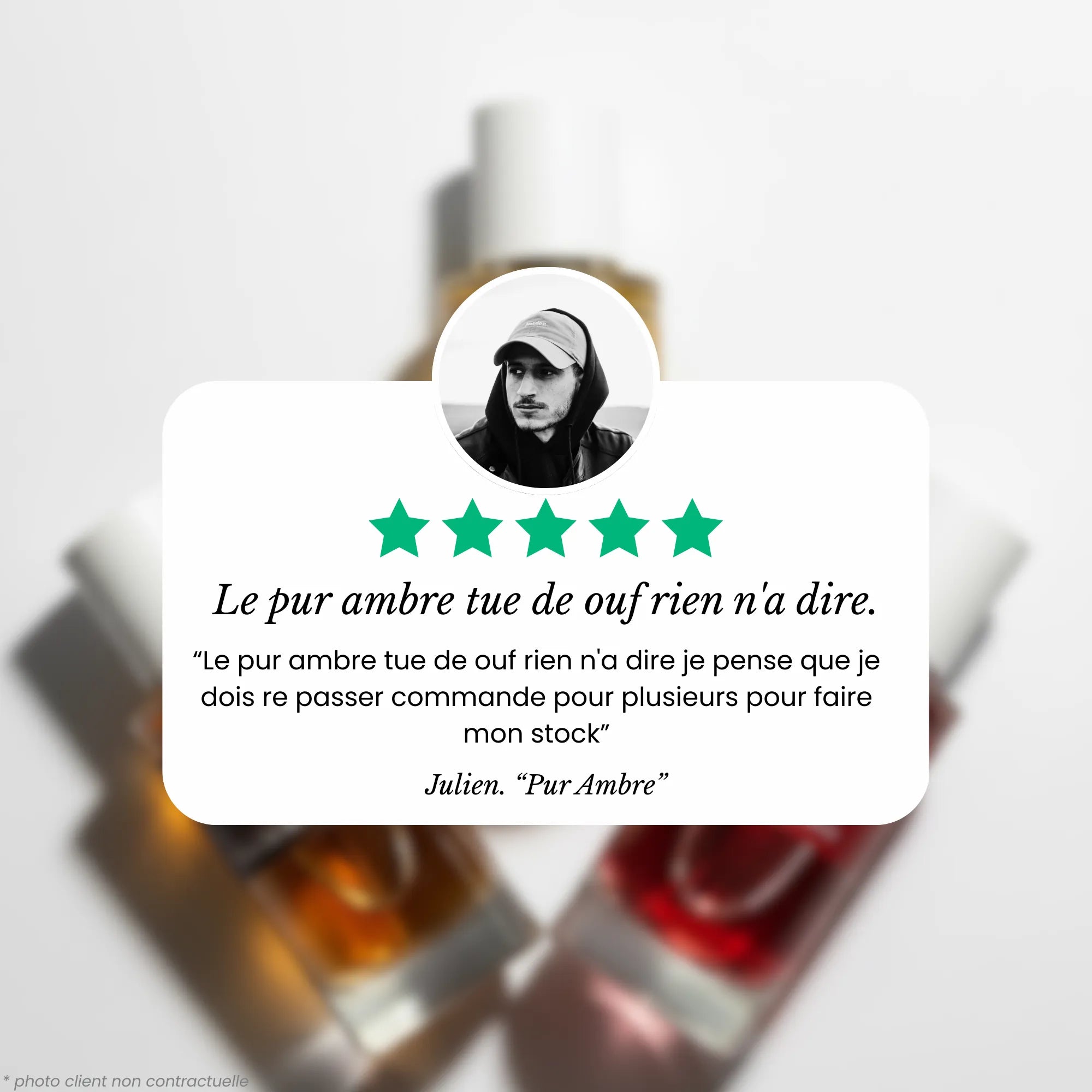 Avis Pur ambre parfum au note de ambre univers du parfum collection authentique